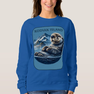 Moletom Ilha Kodiak Sea Otter Alaska
