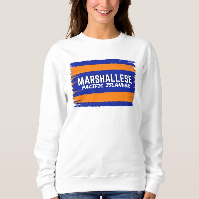 Moletom Ilha Marshall Pacific Islander Sweatshirt (Frente)