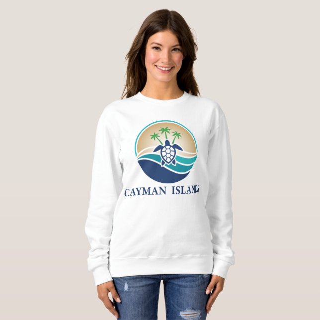Moletom Ilhas Cayman Caribe (Frente Completa)