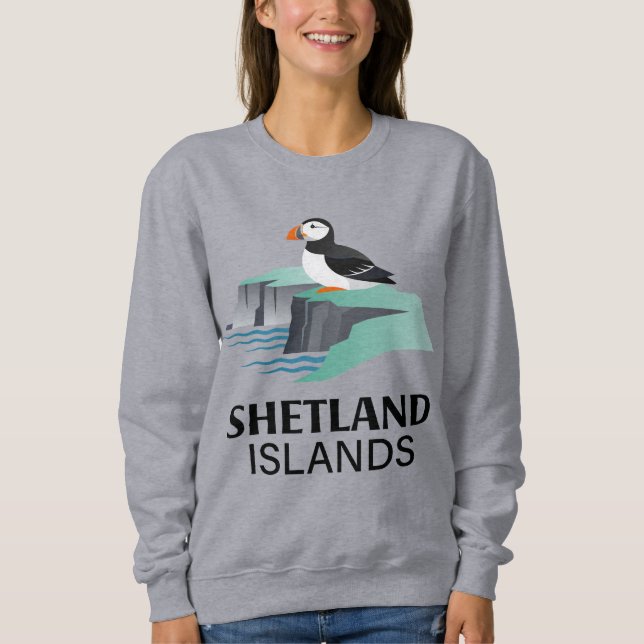 Moletom Ilhas Shetland Escócia Reino Unido (Frente)