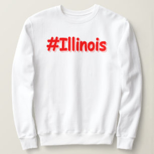 Moletom "#Illinois " Design bonito. Comprar Agora