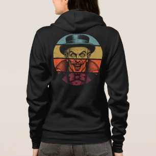 Moletom Illusionista de Rosto Vermelho Retroativo Frente e