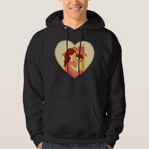 Moletom Illustration of the love between mother and daught
