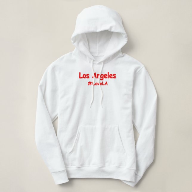 Moletom "#iLoveLA" Design bonito. Comprar Agora (Frente do Design)