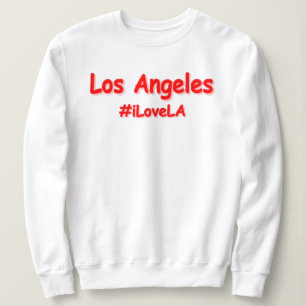 Moletom "#iLoveLA" Design bonito. Comprar Agora