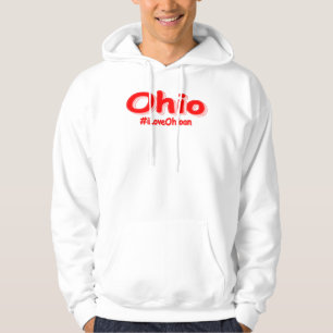 Moletom "#iLoveOhioan" Design bonito. Comprar Agora