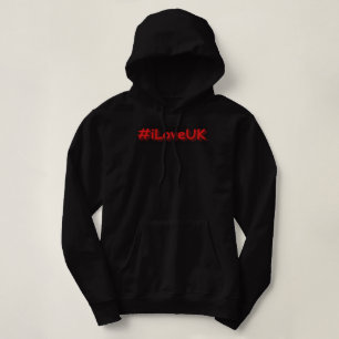 Moletom "#iLoveUK" Design bonito. Compre agora