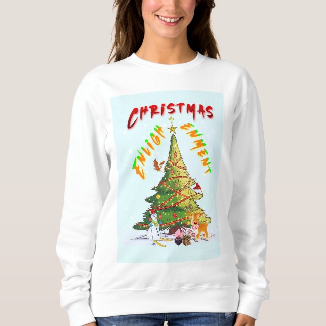 Moletom Iluminação de Natal (Frente)