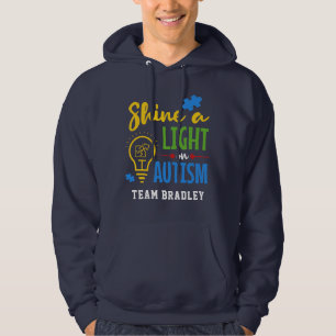 Moletom Iluminar uma Equipe Personalizada do Autismo