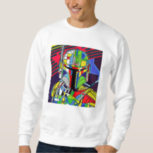 Moletom Ilustração Colorida de Robô Vetor T-Shirt