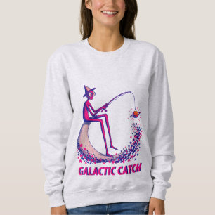 Moletom Ilustração da Captura Galáctica – Pesca na Lua e B