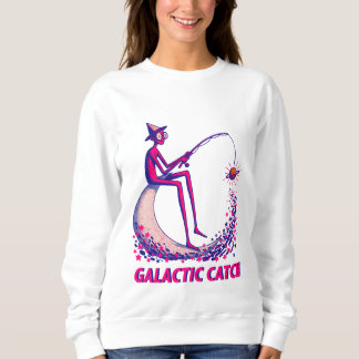 Moletom Ilustração da Captura Galáctica – Pesca na Lua e B