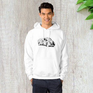 Moletom Ilustração de Caminhonete de Fazenda Antiga