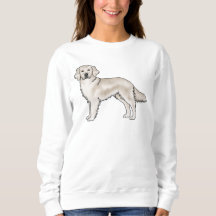 Ilustração de Cão Golden Retriever Creme Inglês