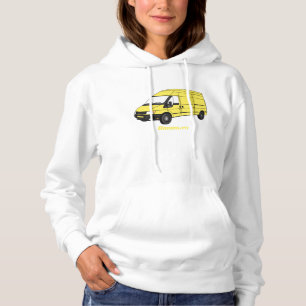 Moletom Ilustração de carrinha de entrega