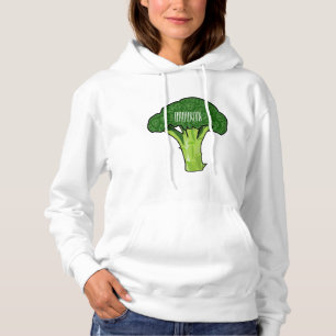Moletom Ilustração de desenho animado de brócolis