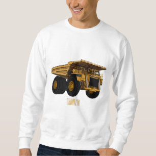 Moletom Ilustração de desenho animado de caminhão Haul