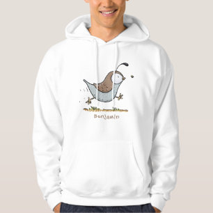Moletom Ilustração de desenho animado de codorna californi