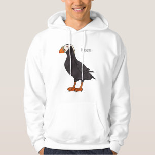 Moletom Ilustração de desenho animado de pássaros puffin t