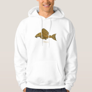 Moletom Ilustração de desenho animado de peixe-palco