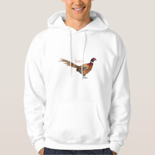 Moletom Ilustração de desenho animado de pheasant de pesco