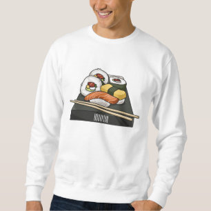 Moletom Ilustração de desenho animado Sushi
