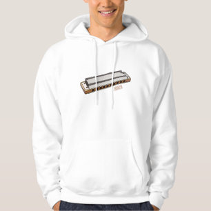 Moletom Ilustração de desenho da Harmonica