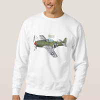Ilustração de desenho de avião militar