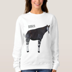 Moletom Ilustração de desenho em Okapi