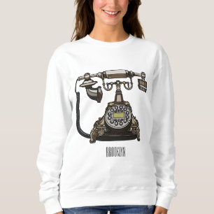 Moletom Ilustração de desenho telefônico