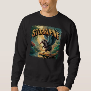 Moletom Ilustração de Storkupine – Stork Porcupine Engraça