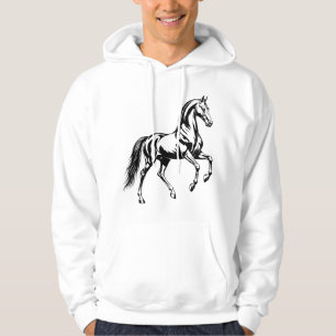 Moletom Ilustração Estilizada de Cavalo Akhal-Teke Elegant
