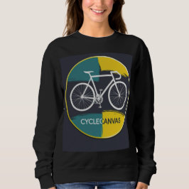 Moletom Ilustração Mínima de Bicicleta –
