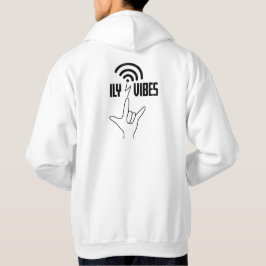 Moletom ILY Vibes - Design ASL