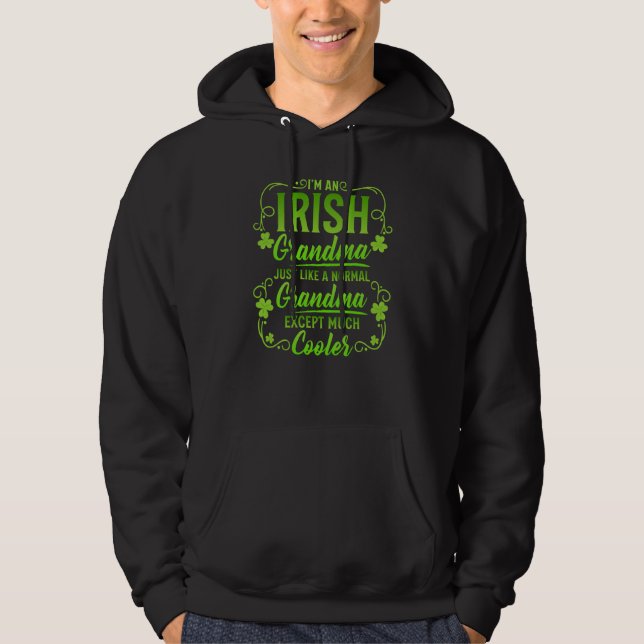 Moletom I'm An Irish Granmda Just Like A Normal Grandma Mu (Frente)