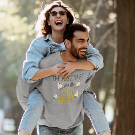 Moletom I'm Just Here for the Boo Bees Funny Halloween