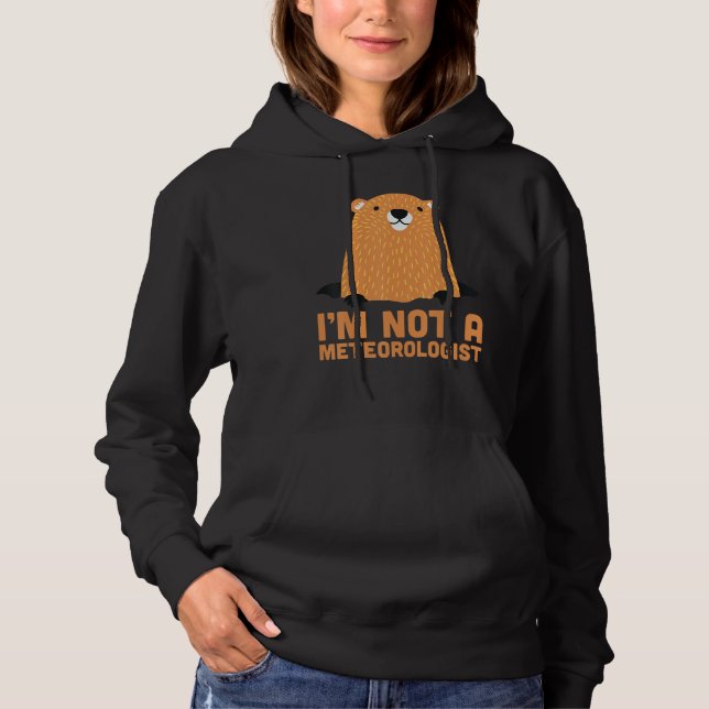 Moletom I'm Not A Meteorologist Cute Groundhog Forecasting (Frente)