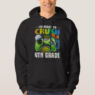 Moletom I'm Ready to Crush 4th Grade Back to School Video 