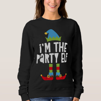 Moletom I'm The Party Elf T  Matching Christmas Costume