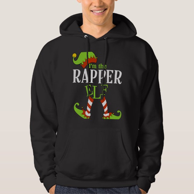 Moletom I'm The RAPPER Elf Family Group Matching PJ Christ (Frente)