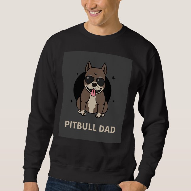 Moletom Im Um Pai Pitbull Legal (Frente)