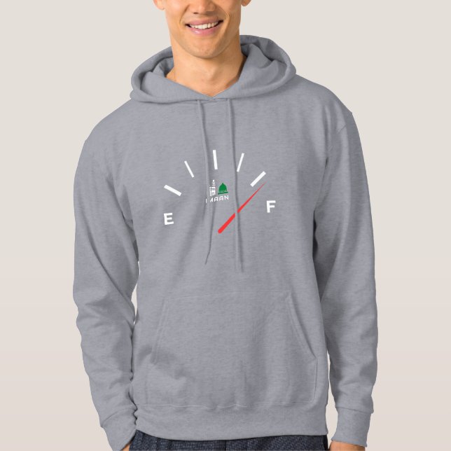 Moletom Imaan Fuel Gage Hoodie | Hajj & Umrah Gift (Frente)