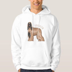 Moletom Imagem de desenho animado de cão de cão de cão de