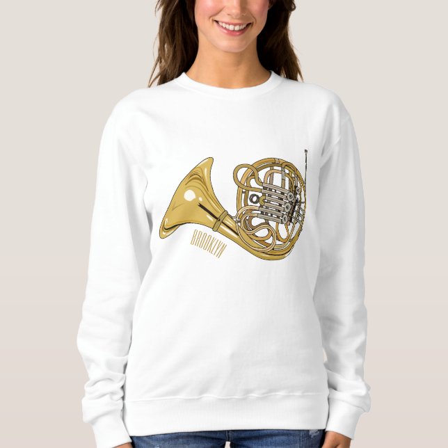 Moletom Imagem de desenho animado francês (Frente)