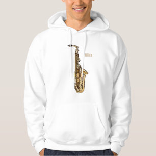 Moletom Imagem de desenhos saxofônicos