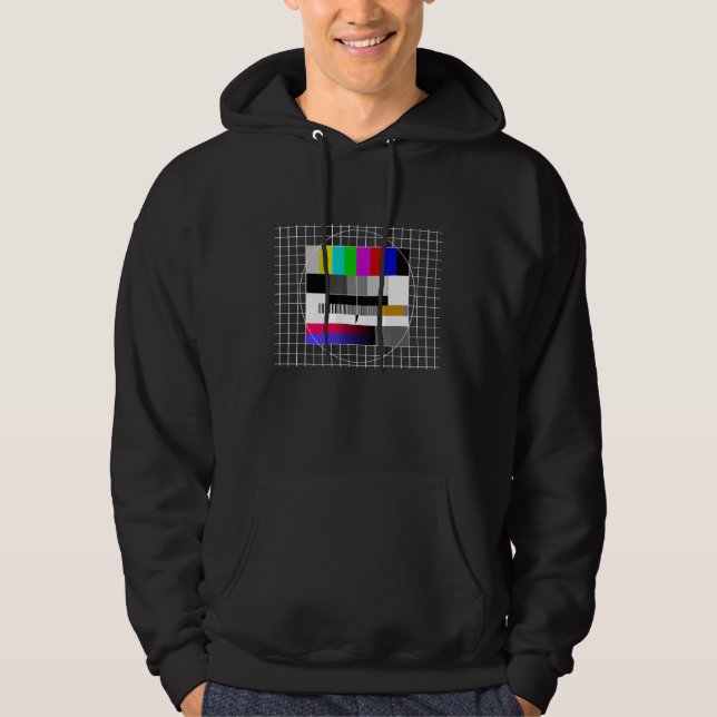 Moletom Imagem de Teste Retroativo de 80s 90s 90s com Fich (Frente)