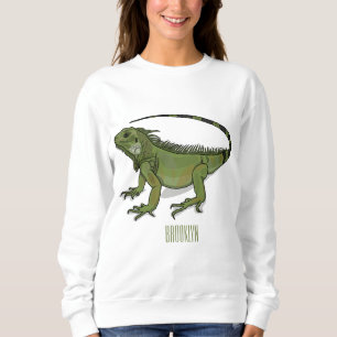 Moletom Imagem do desenho de Iguana