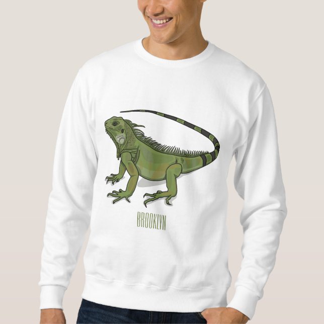 Moletom Imagem do desenho de Iguana (Frente)