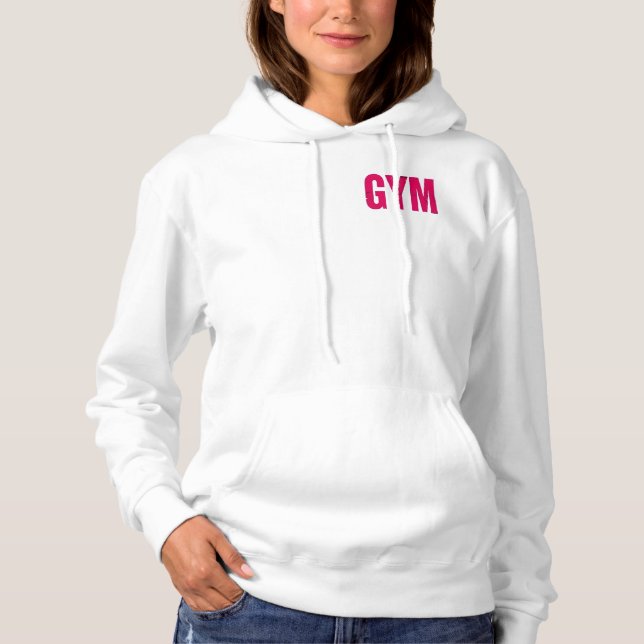 Moletom Imobilizável: Design de Gym Motivacional (Frente)
