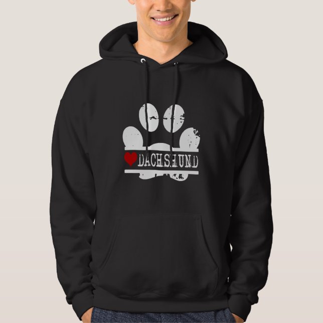 Moletom Impressão de Canais de Cachshund (Frente)